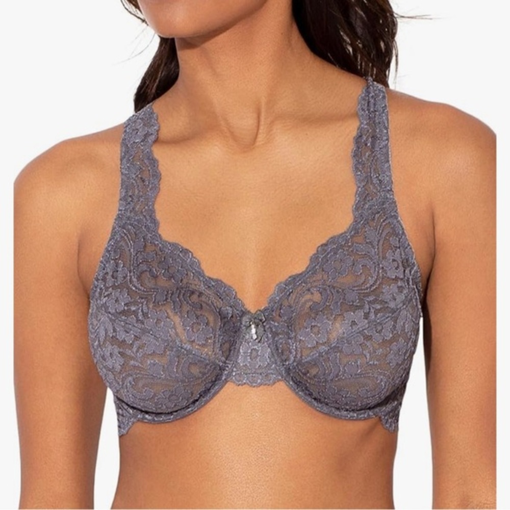NEW…Smart & Sexy Women's Signature Lace Unlined Underwire Bra